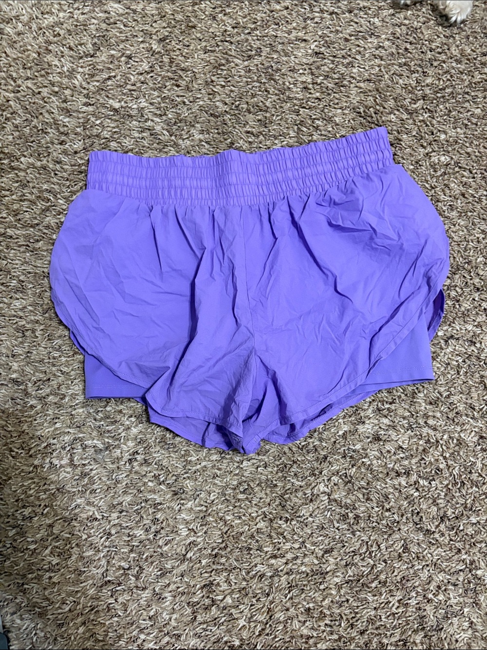 all in motion Purple Athletic Running Shorts
